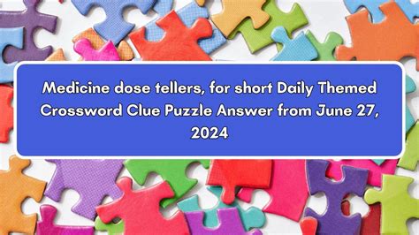 dose crossword clue|dose 6 letters.